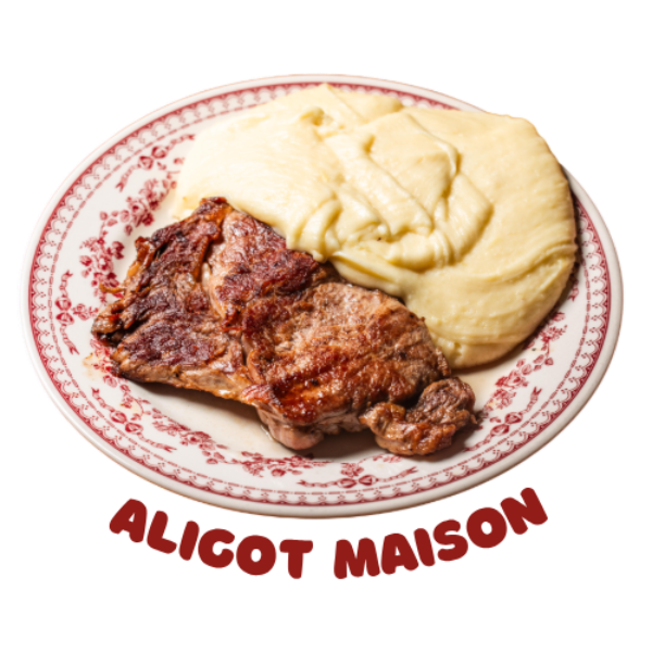 Assiette aligot maison