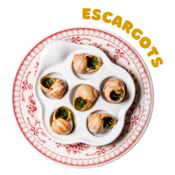 Assiette d'escargots