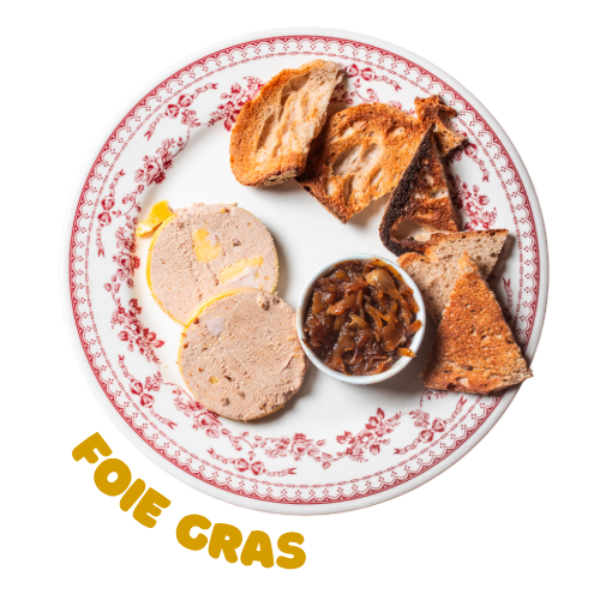 Assiette de foie gras