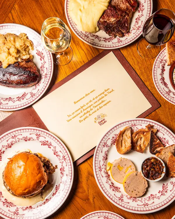 Plats restaurant Gaston & Marlo