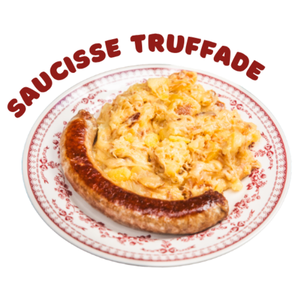 Assiette saucisse truffade