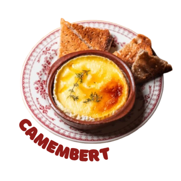 Assiette camembert rôti